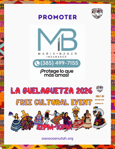 Maria Baker Insurance — La Guelaguetza 2026 promoter
