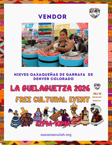Nieves Oaxaqueñas de Garrafa de Denver, Colorado — La Guelaguetza 2026 vendor