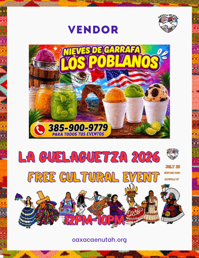 Nieves de Garrafa Los Poblanos — La Guelaguetza 2026 vendor